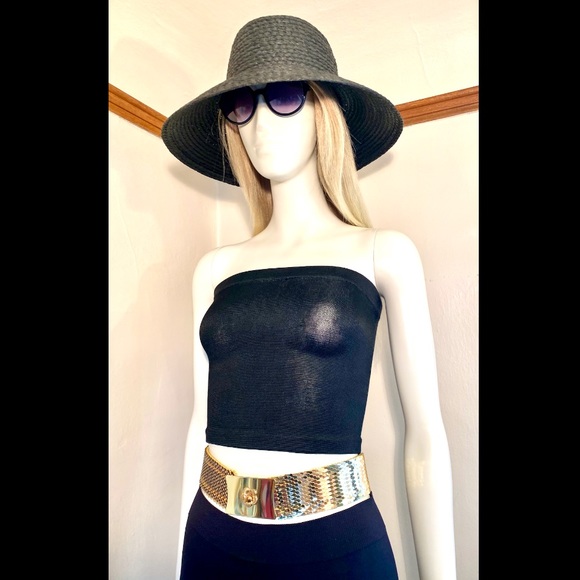 Vintage Gold Tone Belt - Picture 3 of 6